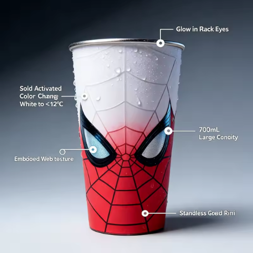 WebShift™ Color-Changing Cup